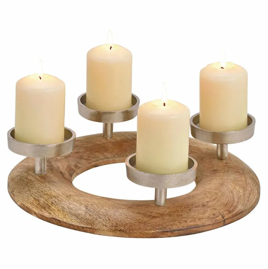 Adventskranz Ø 30 cm Kerzen & Kerzenhalter