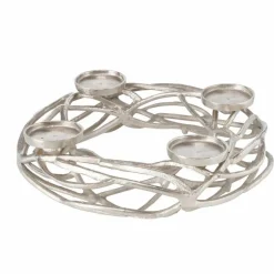 BOLTZE Adventskranz Ringval Ø 40 cm