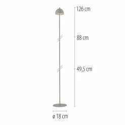 Hot Akku-Stehlampe Bellis Außenstehleuchten|Außenstehleuchten