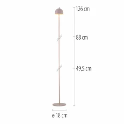 SCHÖNER WOHNEN-Kollektion Akku-Stehlampe Bellis