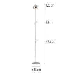 SCHÖNER WOHNEN-Kollektion Akku-Stehlampe Bellis