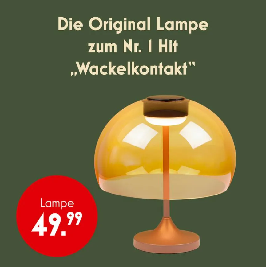 Briloner Außentischleuchten|Außentischleuchten|Akku-Tischleuchte Oimara