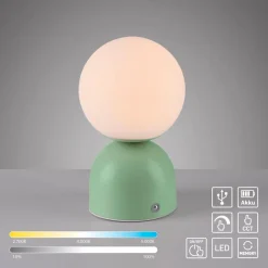 SCHÖNER WOHNEN-Kollektion Akku-Tischleuchte Rudi