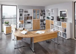 Discount Aktenregal Calvia, schmal 6OH Büroschränke & Regale|Büromöbel-Serien