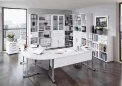 Discount Aktenregal Calvia, schmal 6OH Büroschränke & Regale|Büromöbel-Serien