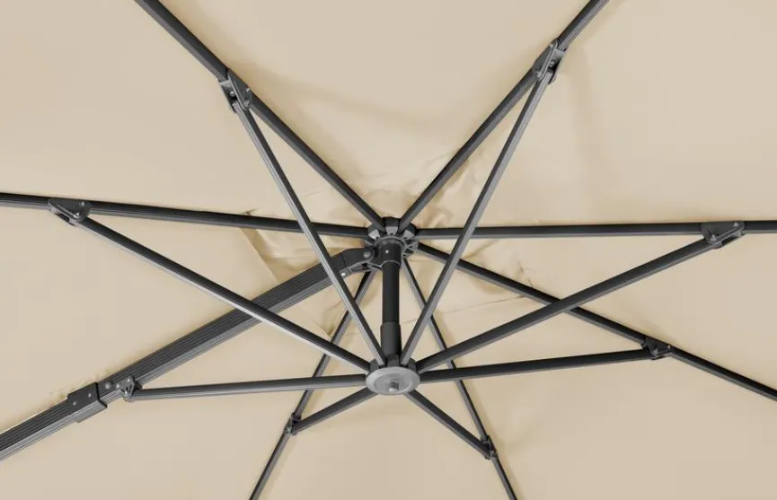 Schneider Schirme Ampelschirm Rhodos Smart 300 x 300 cm
