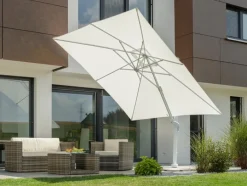 Schneider Schirme Ampelschirm Rhodos Twist Bianco 300x300