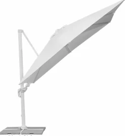 Schneider Schirme Ampelschirm Rhodos Twist Bianco 300x300