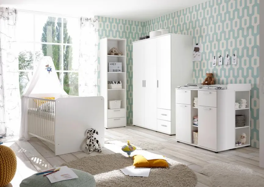 Kinder BEGABINO Babyzimmer-Komplettsets|Babyzimmer-Komplettsets|Babyzimmer-Set Bibo 3tlg.