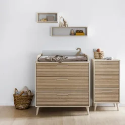 Outlet Babyzimmer-Set Eefje 4tlg. Kinder Babyzimmer-Komplettsets|Babyzimmer-Komplettsets