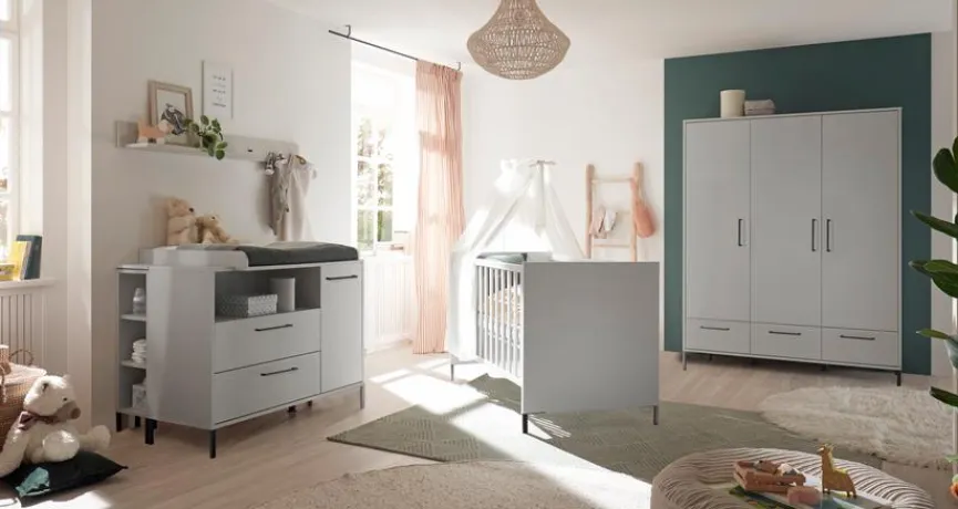 Kinder Mäusbacher Babyzimmer-Komplettsets|Babyzimmer-Komplettsets|Babyzimmer-Set Ole 3tlg.