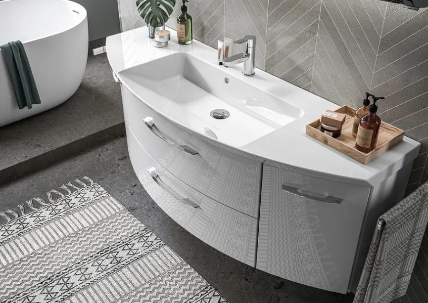 Outlet Badkombination Cassca Badezimmer-Komplettsets