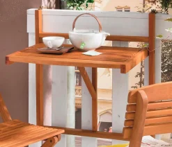 Balkonhängetisch Cayenne 60 x 44 cm