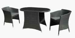 Balkonmöbel-Sets|Balkonmöbel Set Deluxe 3tlg.