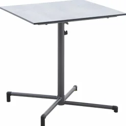 MWH Gartentische|Balkontisch klappbar Flip 70 x 70 cm