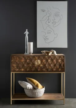 G+K Bartische|Bartisch 122 x 50 cm Indora