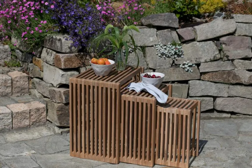 Outlet Beistelltisch Avignon 3 tlg. Balkontische|Gartentische