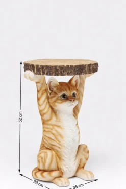 KARE DESIGN Dekofiguren|Dekofiguren Tiere & Pflanzen|Beistelltisch Ms. Cat 81957