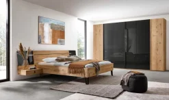 Thielemeyer Bett mit Nachttischen Cubo 180 x 200 cm