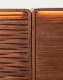 Outlet Bett mit Nachttischen Norlen 160 x 200 cm Betten