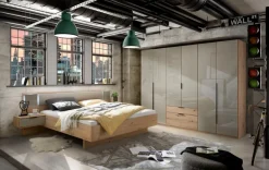 Discount Bett mit Nachttischen Wanja 180 x 200 cm Betten