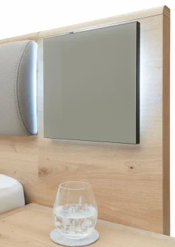 Discount Bett mit Nachttischen Wanja 180 x 200 cm Betten