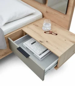 Discount Bett mit Nachttischen Wanja 180 x 200 cm Betten