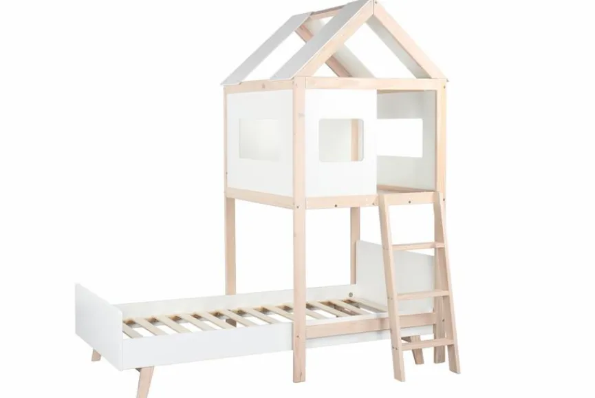 Kinder Jugendbetten|Jugendbetten|Bett Tower 90 x 200 cm