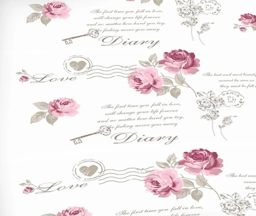 Betten Duscher Bettwäsche|Bettwäsche Diary Rose 135 x 200 cm