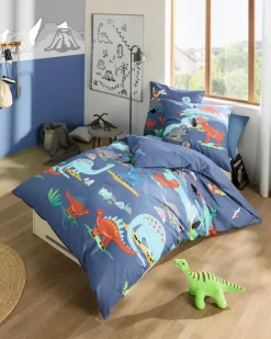 Kinder kaeppel Bettwäsche Dinosaurus 135 x 200 cm