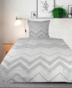 Sale Bettwäsche Zick Zack 135 x 200 cm Bettwäsche