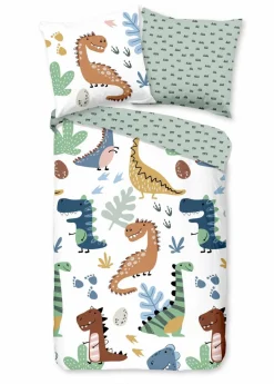 Kinder Kinderbettwäsche|Bettwäsche|Bettwäsche Dino 135 x 200 cm