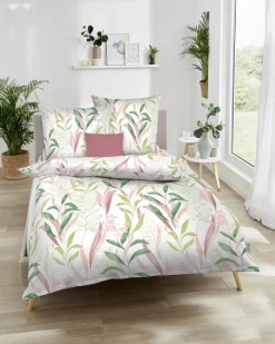 Best Bettwäsche Fresh Leaves 135 x 200 cm Bettwäsche