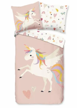 Kinder Bettwäsche Unicorn 135 x 200 cm
