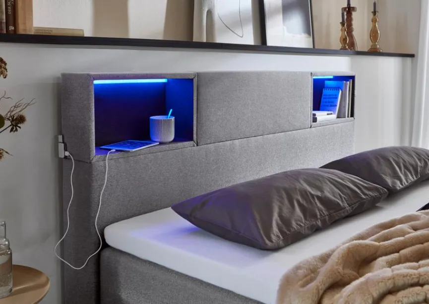 Online Boxspringbett Caja 160 x 200 cm Kinder Kinderbetten|Kinderbetten