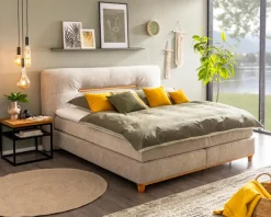 MAISON Boxspringbett Kansas City 160 x 200 cm