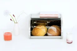 brabantia Brotkästen & Brotkörbe|Brotkasten Single Matt Steel
