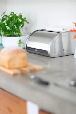 brabantia Brotkästen & Brotkörbe|Brotkasten Single Matt Steel