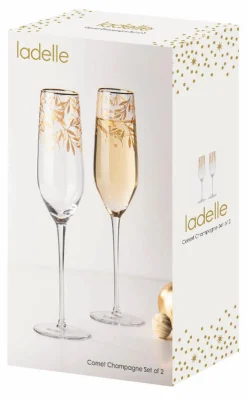 ladelle Champagnerglas Comet 2tlg.