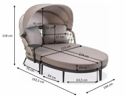 Segarda Daybed Muses Lounge Daybed