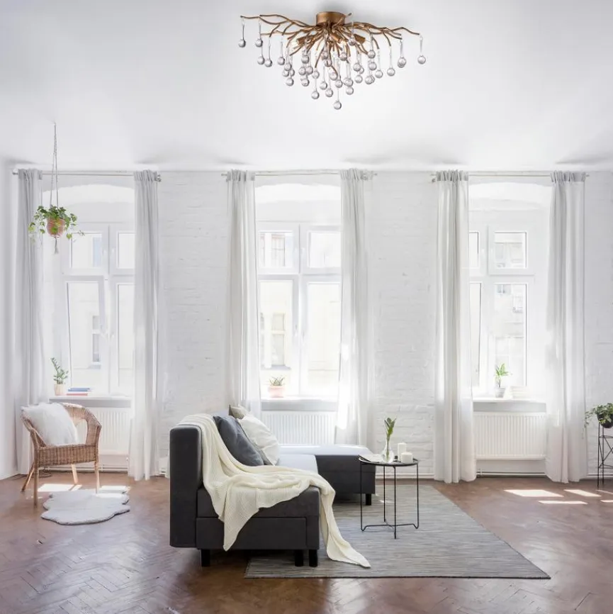 Paul Neuhaus Deckenleuchten|Deckenleuchte Icicle