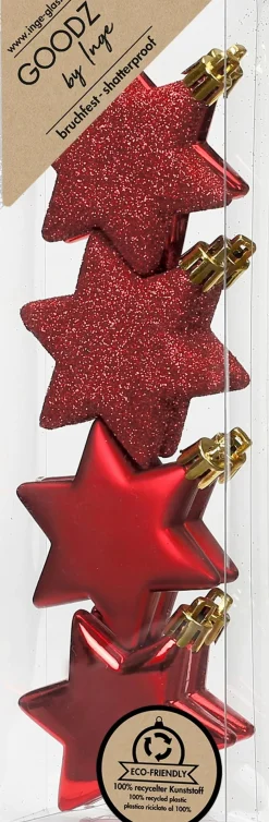 New Deko-Hänger Stern 8tlg. Für Den Weihnachtsbaum