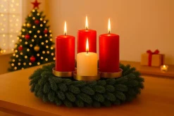 Dekorationsartikel|Kerzen & Kerzenhalter|Deko-Kranz Ø 48 cm