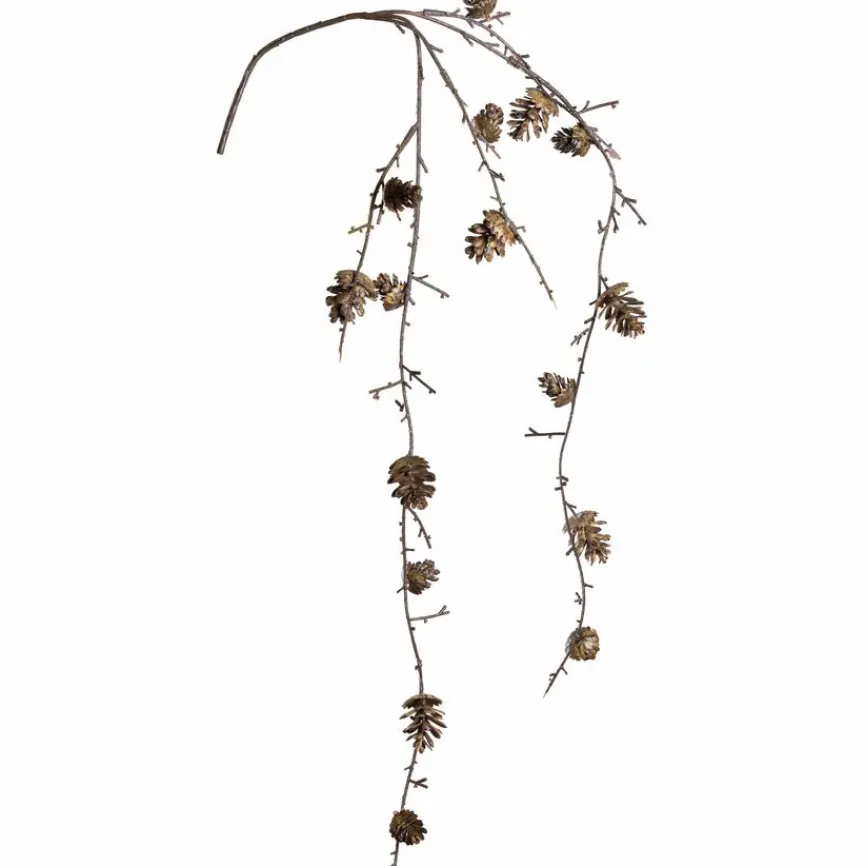 Leonardo Deko-Zweig Zapfen - Silenzio 80 cm