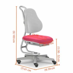 Kinder Rovo Kinderschreibtischstühle|Kinderschreibtischstühle|Drehstuhl Buggy