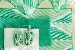 Hot Duschvorhang Leaf 180 x 200 cm Duschvorhänge