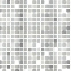 Hot Duschvorhang Mosaik 180 x 200 cm Duschvorhänge