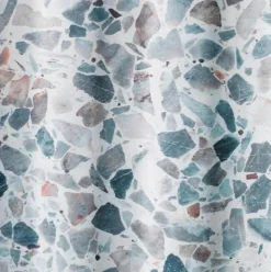 WENKO Duschvorhänge|Duschvorhang Terrazzo 180 x 200 cm