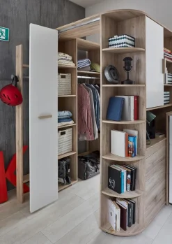 Kinder WIMEX Eckkleiderschrank Cariba