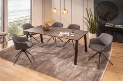 New Esstisch mit Auszug Alcudia 180 x 100 cm Esstische